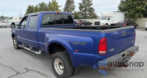 2003 Ford F350 Super Duty из США, поврежденный, VIN 1FTWW33P23EC02154